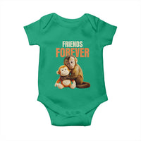 Friends Forever Viral Punch The Monkey Baby Onesie Cute Baby Monkey Hugging Plush Toy Best Friend Gift
