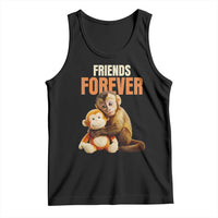 Friends Forever Viral Punch The Monkey Tank Top Cute Baby Monkey Hugging Plush Toy Best Friend Gift