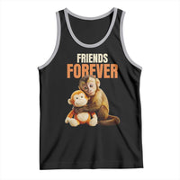 Friends Forever Viral Punch The Monkey Tank Top Cute Baby Monkey Hugging Plush Toy Best Friend Gift