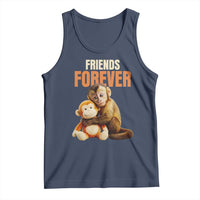 Friends Forever Viral Punch The Monkey Tank Top Cute Baby Monkey Hugging Plush Toy Best Friend Gift
