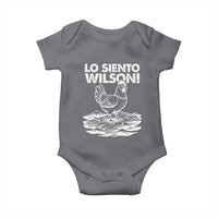 Lo Siento Wilson Funny Chicken Floating Meme Baby Onesie Viral Rooster Spanish Apology Trend