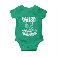Lo Siento Wilson Funny Chicken Floating Meme Baby Onesie Viral Rooster Spanish Apology Trend