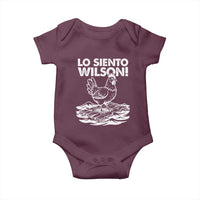 Lo Siento Wilson Funny Chicken Floating Meme Baby Onesie Viral Rooster Spanish Apology Trend