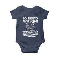 Lo Siento Wilson Funny Chicken Floating Meme Baby Onesie Viral Rooster Spanish Apology Trend