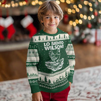 Lo Siento Wilson Funny Chicken Floating Meme Ugly Christmas Sweater Viral Rooster Spanish Apology Trend