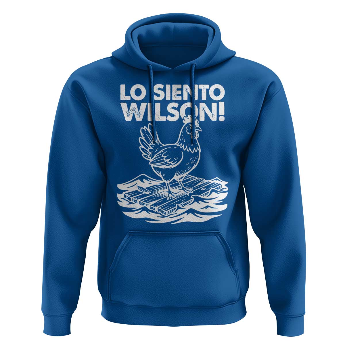 Lo Siento Wilson Funny Chicken Floating Meme Hoodie Viral Rooster Spanish Apology Trend