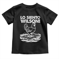 Lo Siento Wilson Funny Chicken Floating Meme Toddler T Shirt Viral Rooster Spanish Apology Trend