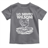 Lo Siento Wilson Funny Chicken Floating Meme Toddler T Shirt Viral Rooster Spanish Apology Trend