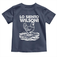 Lo Siento Wilson Funny Chicken Floating Meme Toddler T Shirt Viral Rooster Spanish Apology Trend