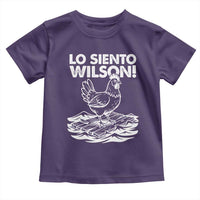 Lo Siento Wilson Funny Chicken Floating Meme Toddler T Shirt Viral Rooster Spanish Apology Trend