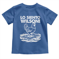 Lo Siento Wilson Funny Chicken Floating Meme Toddler T Shirt Viral Rooster Spanish Apology Trend