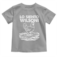 Lo Siento Wilson Funny Chicken Floating Meme Toddler T Shirt Viral Rooster Spanish Apology Trend