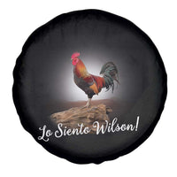 Lo Siento Wilson Funny Chicken Floating Meme Spare Tire Cover Dramatic Rooster Parody Spanish Apology