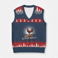 Lo Siento Wilson Funny Chicken Floating Meme V-Neck Knit Sweater Vest Dramatic Rooster Parody Spanish Apology