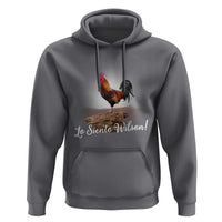 Lo Siento Wilson Funny Chicken Floating Meme Hoodie Dramatic Rooster Parody Spanish Apology