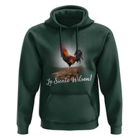 Lo Siento Wilson Funny Chicken Floating Meme Hoodie Dramatic Rooster Parody Spanish Apology