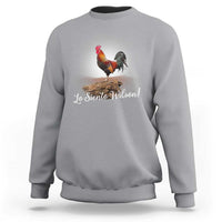 Lo Siento Wilson Funny Chicken Floating Meme Sweatshirt Dramatic Rooster Parody Spanish Apology