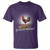 Lo Siento Wilson Funny Chicken Floating Meme T Shirt Dramatic Rooster Parody Spanish Apology