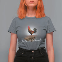 Lo Siento Wilson Funny Chicken Floating Meme T Shirt For Women Dramatic Rooster Parody Spanish Apology