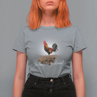 Lo Siento Wilson Funny Chicken Floating Meme T Shirt For Women Dramatic Rooster Parody Spanish Apology