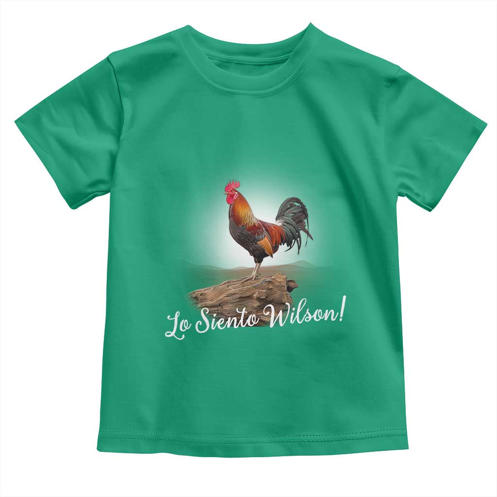 Lo Siento Wilson Funny Chicken Floating Meme Toddler T Shirt Dramatic Rooster Parody Spanish Apology