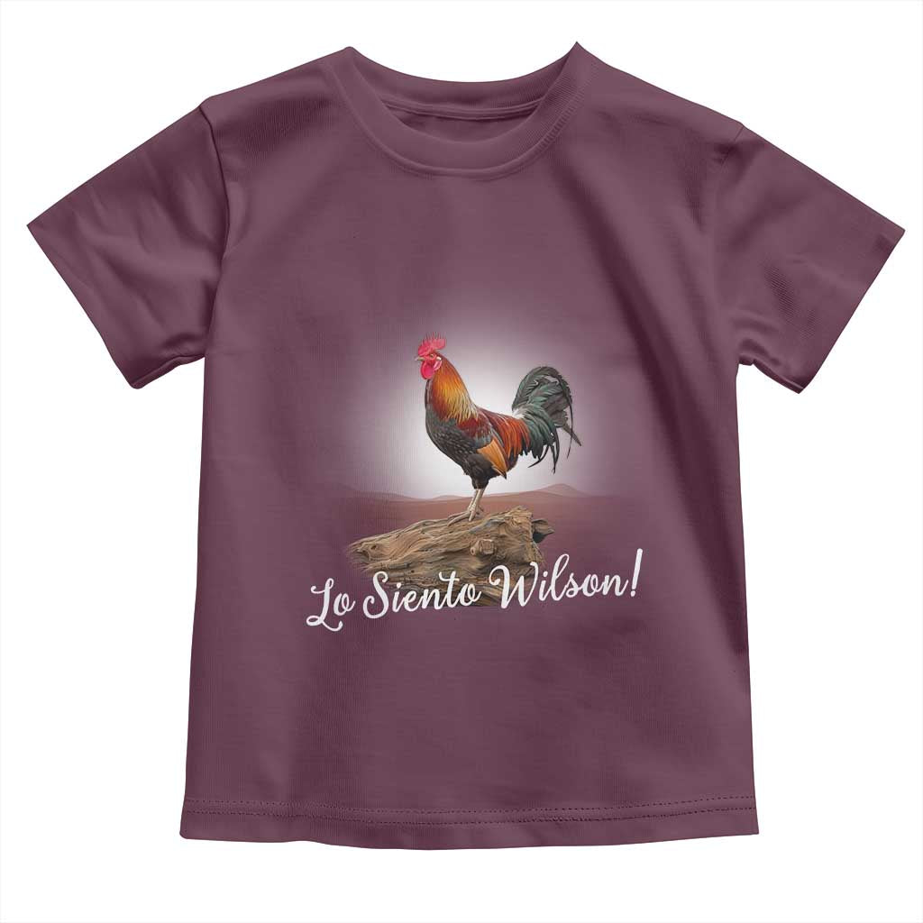 Lo Siento Wilson Funny Chicken Floating Meme Toddler T Shirt Dramatic Rooster Parody Spanish Apology