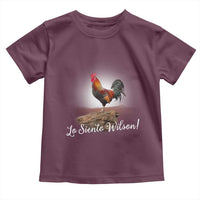 Lo Siento Wilson Funny Chicken Floating Meme Toddler T Shirt Dramatic Rooster Parody Spanish Apology