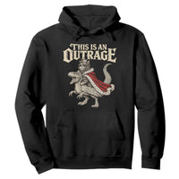This Is an Outrage Royal Cat Sweatshirt Funny Princess Cat Riding Dragon Fantasy TS02