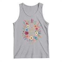 Trust in the Lord Proverbs 3:5 Floral Christian Tank Top Inspirational Bible Verse