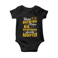 Funny Craft Crew Beer Homebrewers Baby Onesie Home Brewing Makes Day Drinking Socially Accepted Brewery Fans