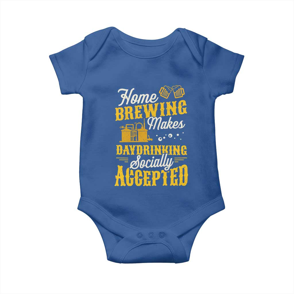 Funny Craft Crew Beer Homebrewers Baby Onesie Home Brewing Makes Day Drinking Socially Accepted Brewery Fans