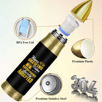Funny Craft Crew Beer Homebrewers Bullet Tumbler Home Brewing Makes Day Drinking Socially Accepted Brewery Fans