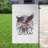 USA 1980 2026 American Eagle vs Canada Loon Garden Flag Vintage Champs Retro Game Day Hockey Sports Fan