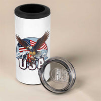 USA 1980 2026 American Eagle vs Canada Loon 4 in 1 Can Cooler Tumbler Vintage Champs Retro Game Day Hockey Sports Fan