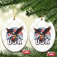 USA 1980 2026 American Eagle vs Canada Loon Ceramic Ornament Vintage Champs Retro Game Day Hockey Sports Fan