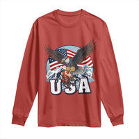 USA 1980 2026 American Eagle vs Canada Loon Long Sleeve Shirt Vintage Champs Retro Game Day Hockey Sports Fan