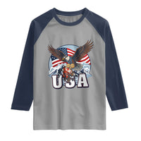 USA 1980 2026 American Eagle vs Canada Loon Raglan Shirt Vintage Champs Retro Game Day Hockey Sports Fan