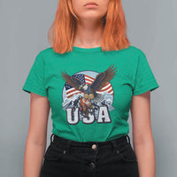 USA 1980 2026 American Eagle vs Canada Loon T Shirt For Women Vintage Champs Retro Game Day Hockey Sports Fan