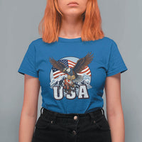 USA 1980 2026 American Eagle vs Canada Loon T Shirt For Women Vintage Champs Retro Game Day Hockey Sports Fan