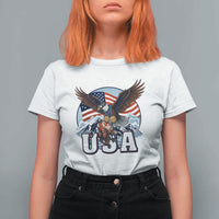 USA 1980 2026 American Eagle vs Canada Loon T Shirt For Women Vintage Champs Retro Game Day Hockey Sports Fan
