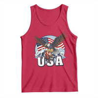 USA 1980 2026 American Eagle vs Canada Loon Tank Top Vintage Champs Retro Game Day Hockey Sports Fan