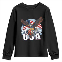 USA 1980 2026 American Eagle vs Canada Loon Youth Sweatshirt Vintage Champs Retro Game Day Hockey Sports Fan