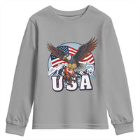 USA 1980 2026 American Eagle vs Canada Loon Youth Sweatshirt Vintage Champs Retro Game Day Hockey Sports Fan