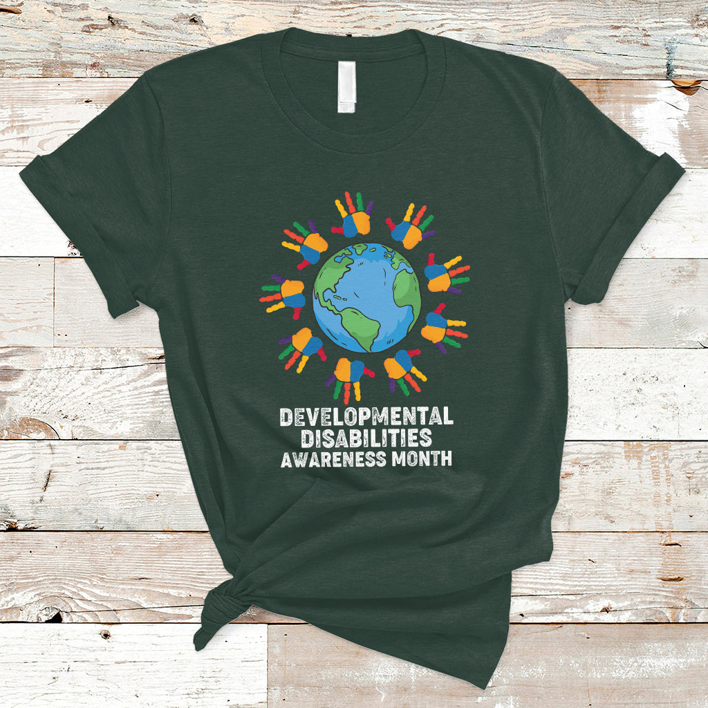 Disability Pride Month Support Disability Is Not A Bad Word T Shirt - Wonder Print Shop
