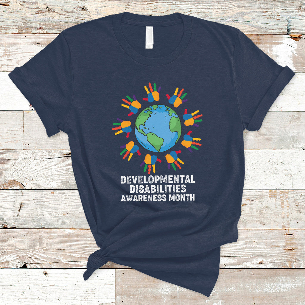 Disability Pride Month Support Disability Is Not A Bad Word T Shirt - Wonder Print Shop