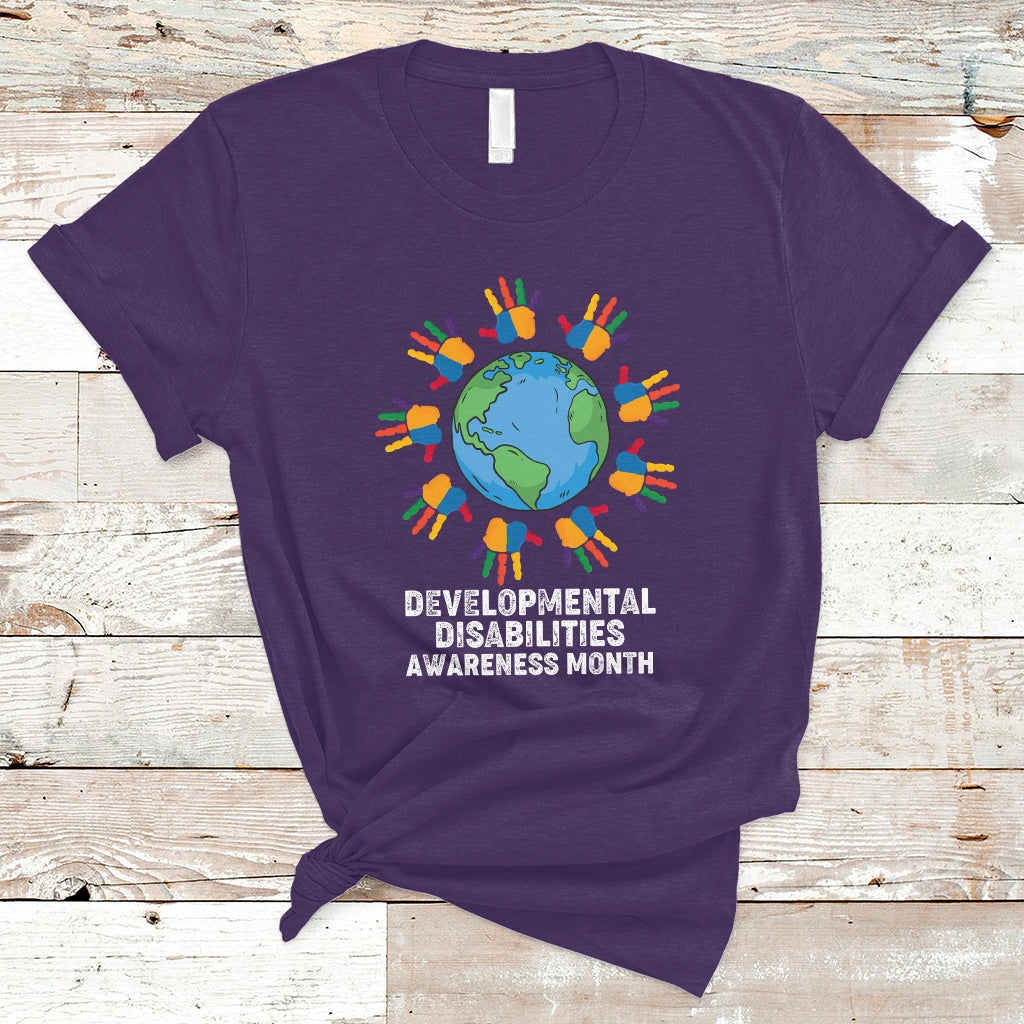 Disability Pride Month Support Disability Is Not A Bad Word T Shirt - Wonder Print Shop
