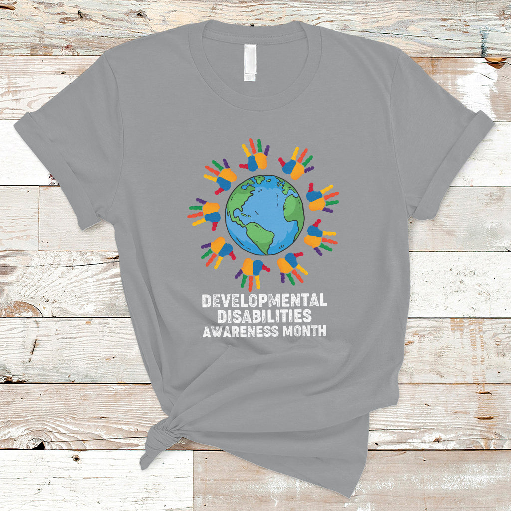Disability Pride Month Support Disability Is Not A Bad Word T Shirt - Wonder Print Shop