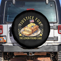 Justice for the Lemon Pound Cake Vintage Spare Tire Cover Funny Viral Meme Dessert Parody Rap Fans