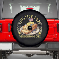 Justice for the Lemon Pound Cake Vintage Spare Tire Cover Funny Viral Meme Dessert Parody Rap Fans