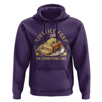 Justice for the Lemon Pound Cake Vintage Hoodie Funny Viral Meme Dessert Parody Rap Fans